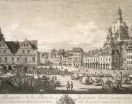 Bellotto Bernardo Neumarktplatz Dresden  - Hermitage